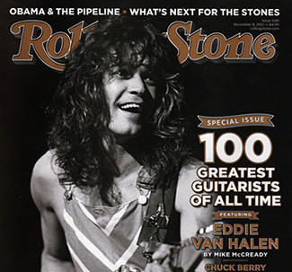 EVH on the cover of Rolling Stone