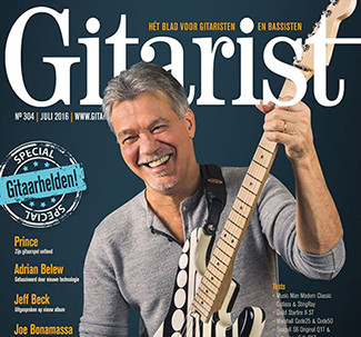 EVH on the cover of Gitarist NL Magazine