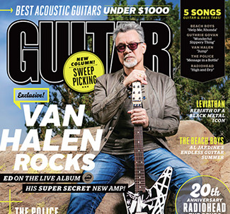 EVH on the cover of Guitar World