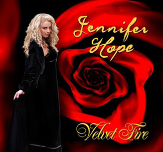 Jennifer Hope Velvet Fire CD art