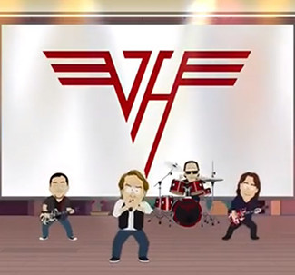 Van Halen on South Park