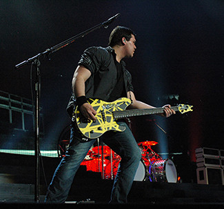 Wolfgang Van Halen on stage